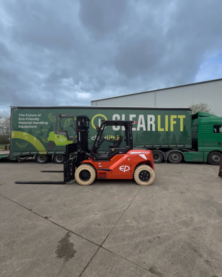 7-ton heavy duty electric forklift