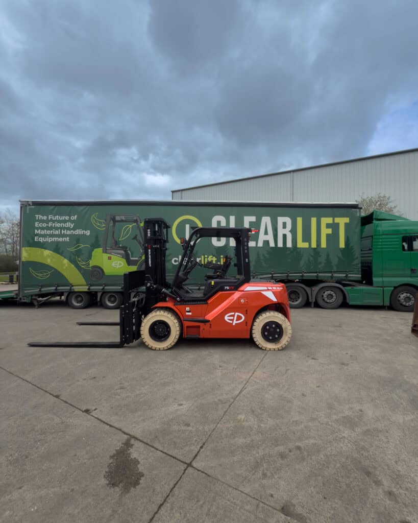 7-ton heavy duty electric forklift